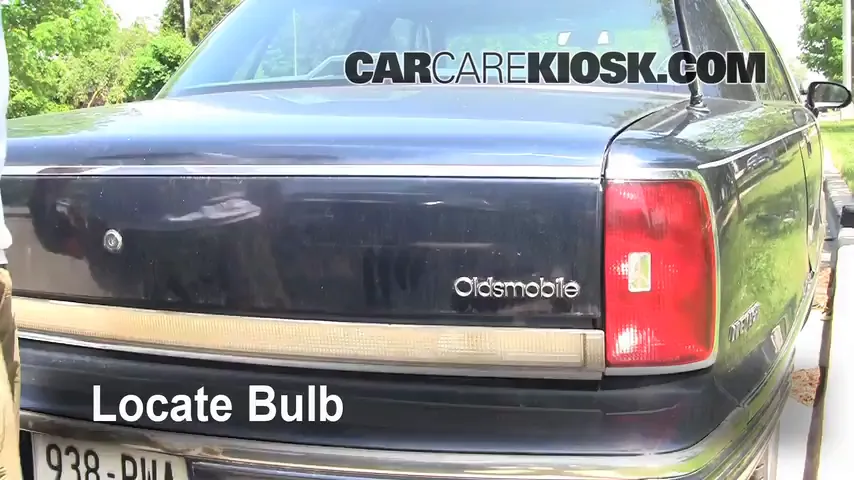 1993 Oldsmobile 98 Touring 3.8L V6 Lights Reverse Light (replace bulb)
